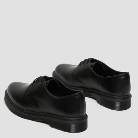 Dr Martens Mens 1461 Mono Smooth Leather Oxford Shoes - Size 7M / 8W - 14345001 main image 5